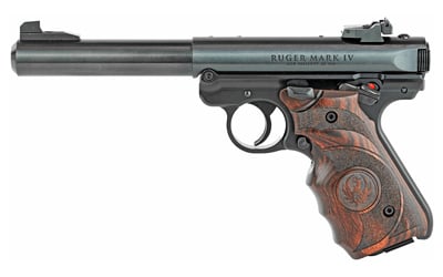 RUGER MRK IV TRGT 22LR 5.5 10RD BLK