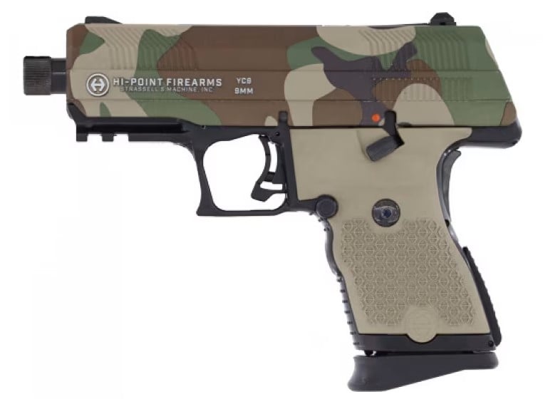 HI POINT C 9 9MM M81 CAMO 10+1 3.93" TB