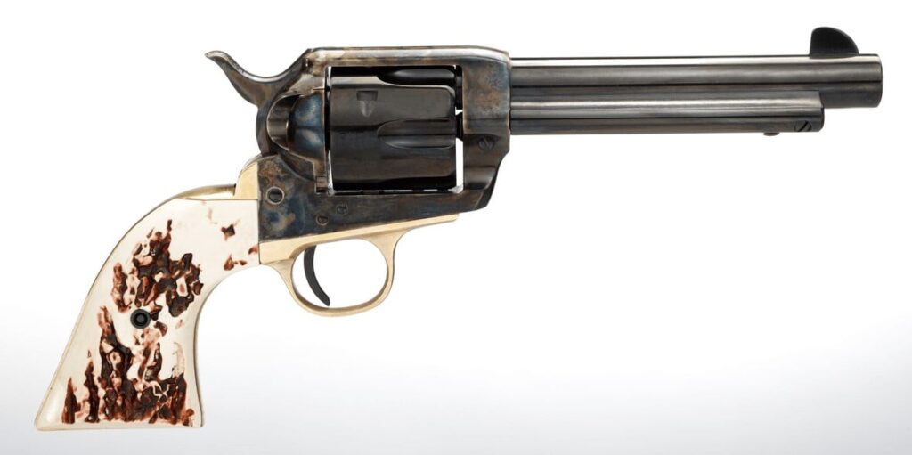 TAYLORS AND COMPANY CATTLEMAN 45LC BL/STAG 5.5"