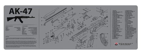 TEKMAT AK47 GREY CLEANING MAT