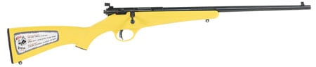 SAVAGE RASCAL 22LR YTH YELLOW 0