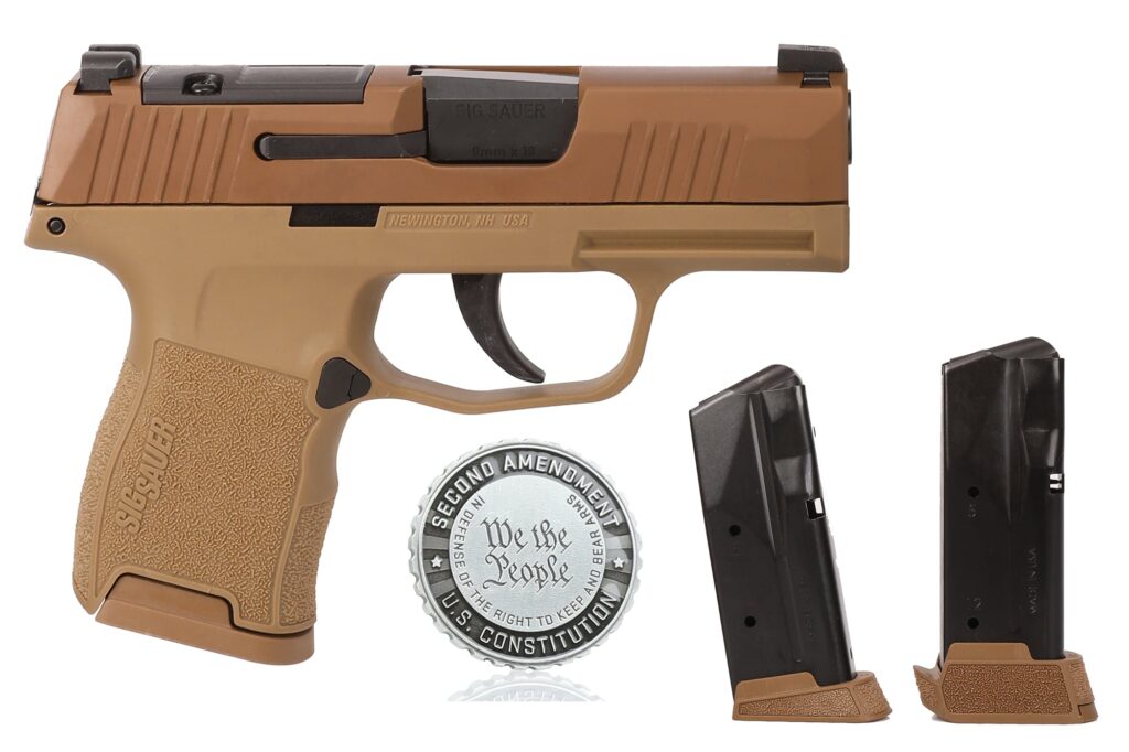 SIG P365 9MM 12+1 COYOTE 2A OR