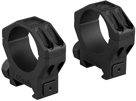 SIG ALPHA6 RING SET 30MM HIGH BLK