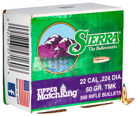SIERRA .224 60 TIPPED MK 500