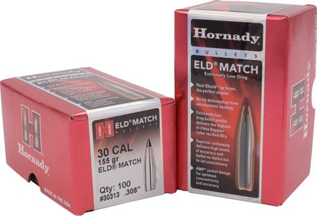HORNADY BULL .308 155 ELDM 100/15