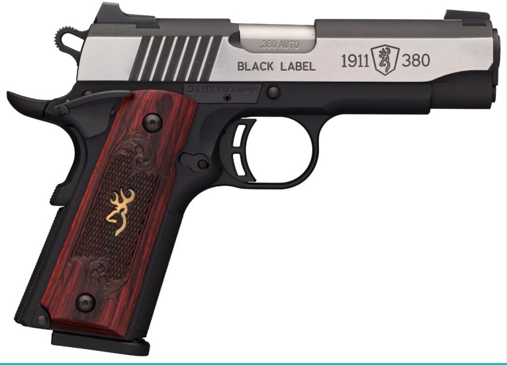BROWNING 1911 380 MED CPT 380ACP SS NS