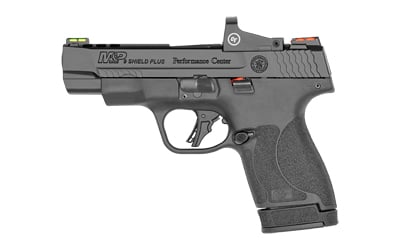 S&W PC SHIELD 9MM 4 13R BK RD DOT