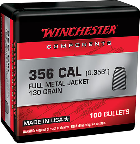 WINCHESTER BUL 38 130 FMJ 100/10