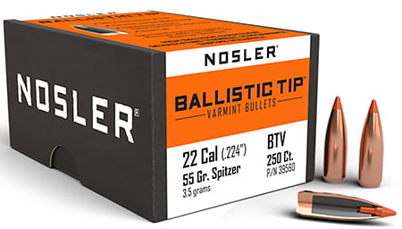 NOSLER BLSTC VAR 22 55 SPTZR 250