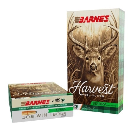 BARNES BULLETS SIERRA PRO HUNTER RN 308 180GR 20/10