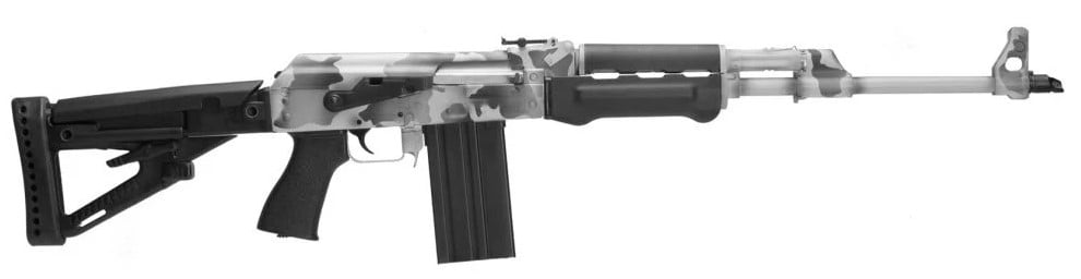 ZASTAVA ZPAP M77 308WIN SNOW CAMO POLY