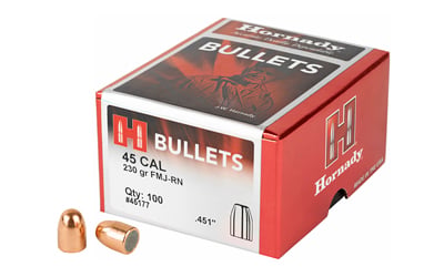 HRNDY FMJ RN 45CAL .451 230GR 100CT