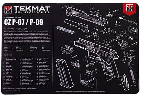 TEKMAT TEK R17 CZP07 17X11 CZ P 07&P 09