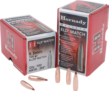 HORNADY BULL .264 100 ELD M 100/25