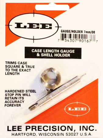 LEE GAUGE/HOLDER 7MM/08 REM