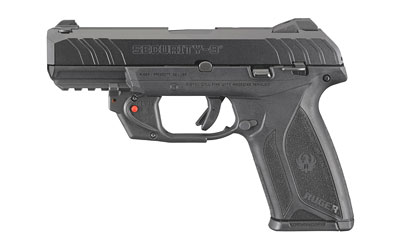 RUGER SEC 9 9MM 4 BLK 15RD 3DT LSR