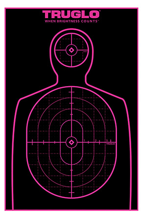 TRUGLO TARGET HANDGUN 12X18 12PK