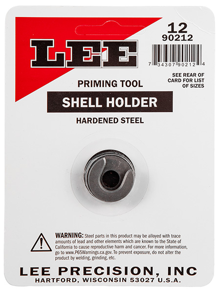 LEE SHELL HOLDER 12 AP ONLY