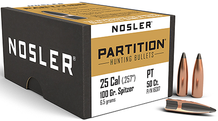 NOSLER PARTITION 25 100 SPTZR 50
