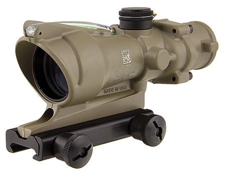 TRIJICON TA31 D 100367 ACOG 4X32 223 BAC FDE