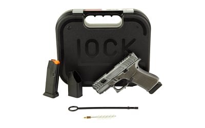 GLOCK 43X HOTH 9MM 15RD BW GREY