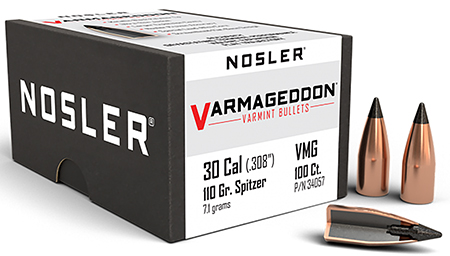 NOSLER VARMAGEDDON 308 110 FBT 100