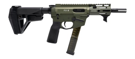 FREEDOM ORDNANCE FX9P4E ODG 9MM 4" SBA5 BRACE