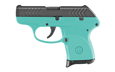 RUGER LCP 380ACP 2.75 TURQ/BLK 6RD