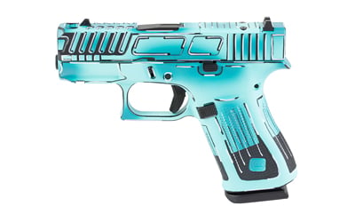 GLOCK 43XC 9MM 10RD ANIME CER BLUE