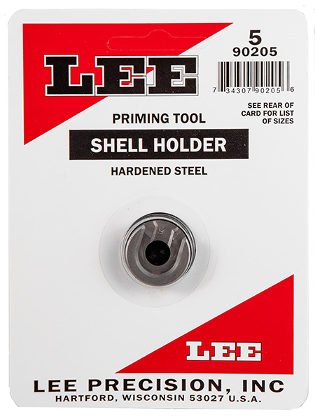 LEE SHELL HOLDER 5 AP ONLY