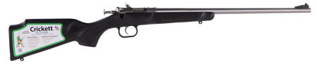 CRICKET 22WMR STST BRL 16.12 1R BLK