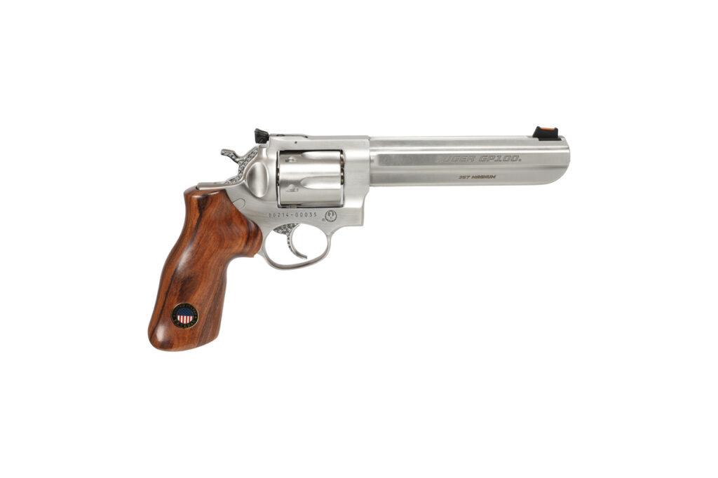 RUGER GP100 357MAG 6" HBBL DA AS SS