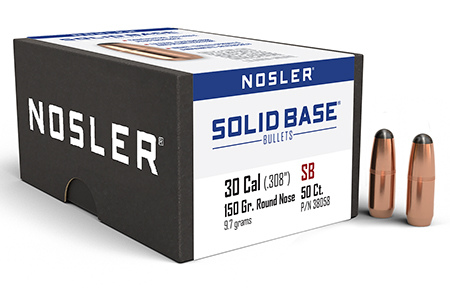 NOSLER SB 30 150G RN C460 50CT