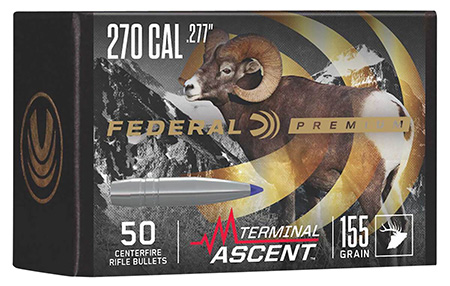 FEDERAL BULL .277 155TERMASC 50/4