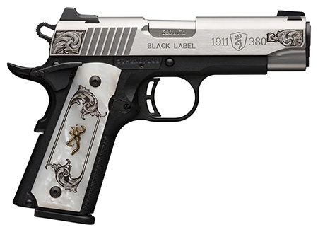 BROWNING 1911 BLACK LABEL MEDALLION 380 ACP 0