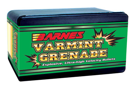 BARNES BULLETS .224 36 VRM GRND 100