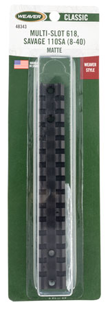 WEAVER MULTI SLOT BSE 618 SAV 10SA 8 40 BLK