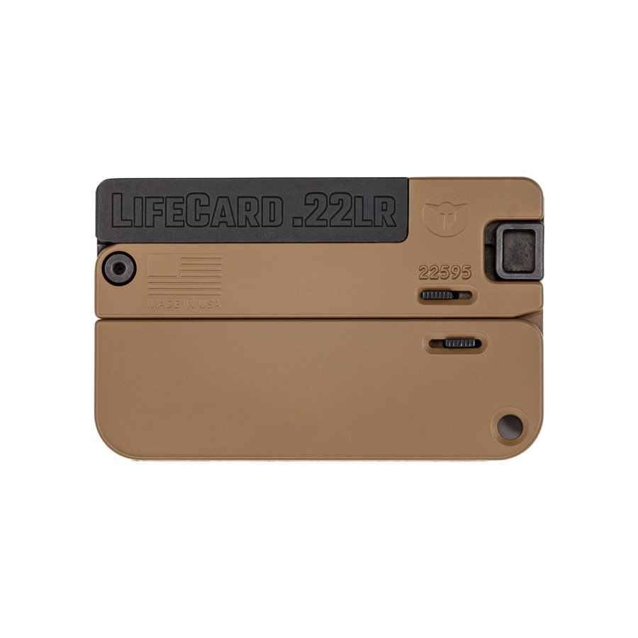 TRAILBLAZER FIREARMS LIFECARD POLY 22LR BLK/BROWN