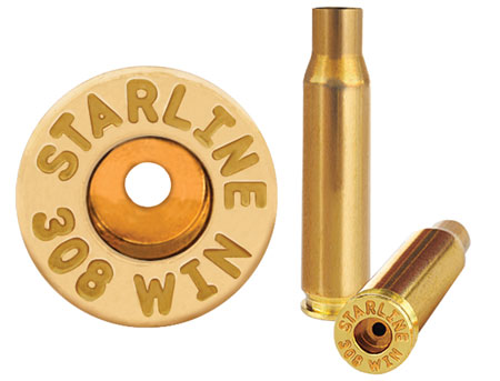 STAR 308WINEUP 50 UNP BRASS 308 WINCHESTER