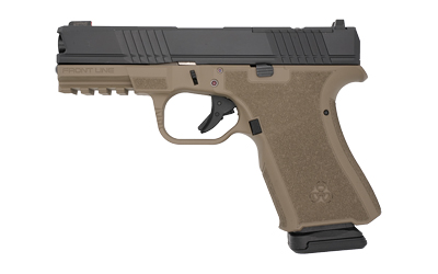 BRO FRONTLINE 9MM 4 15RD FDE/BLK