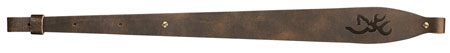 BROWNING BIG BUCKMARK RFL SLING LTHR