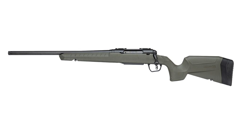 SAVAGE AXIS 2 223REM BL/GRN 20" LH TB
