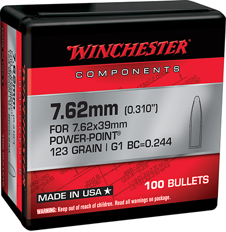 WINCHESTER BUL 7.62 123 PP 100/10