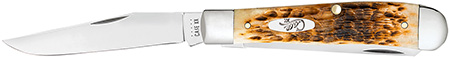 CASE 00 AMBER BONE PEACH SEED JIG TRAPPER