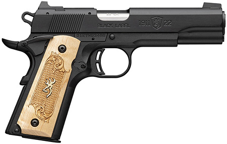 BROWNING 1911 22 BLACK LABEL MEDALLION LR 10+1 51067490