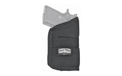 U/M INSIDE POCKET HLSTR SZ 2 BLK AMB FITS MOST 380 PISTOLS