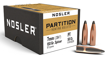 NOSLER PARTITION 7MM 150 SPTZR 50