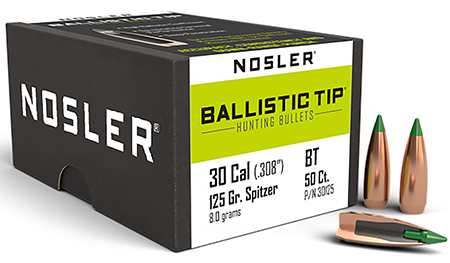 NOSLER BLSTC HNT 30C 125 SPTZR 50