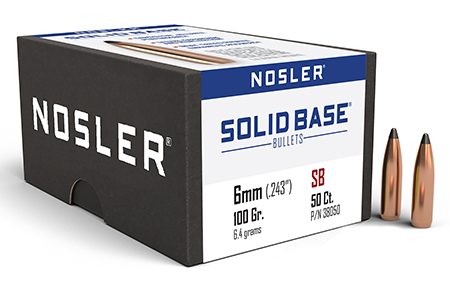 NOSLER SB 6MM 100G SP 50CT