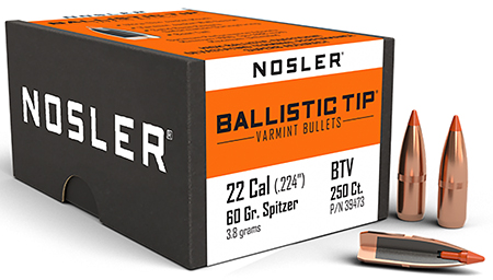 NOSLER BLSTC VAR 22 60 BT 250